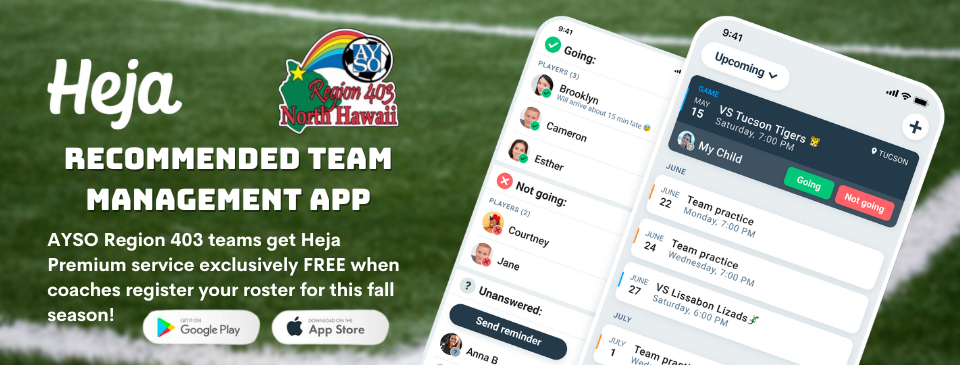 Official Team App of AYSO