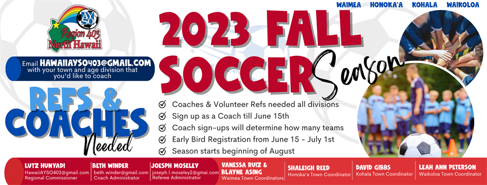2023 Fall Soccer Season